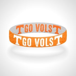 Reversible Tennessee Go Vols Bracelet Wristband